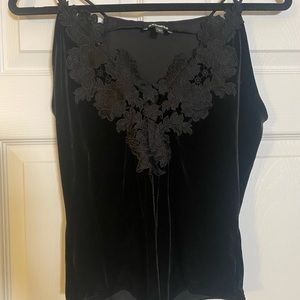 Women’s Express Velvet Bodysuit-Worn Once